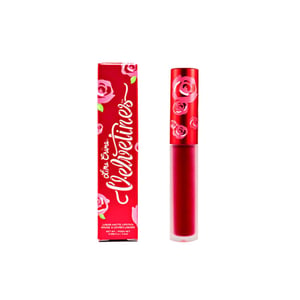 Lipstick Lime Crime tono Red Rose