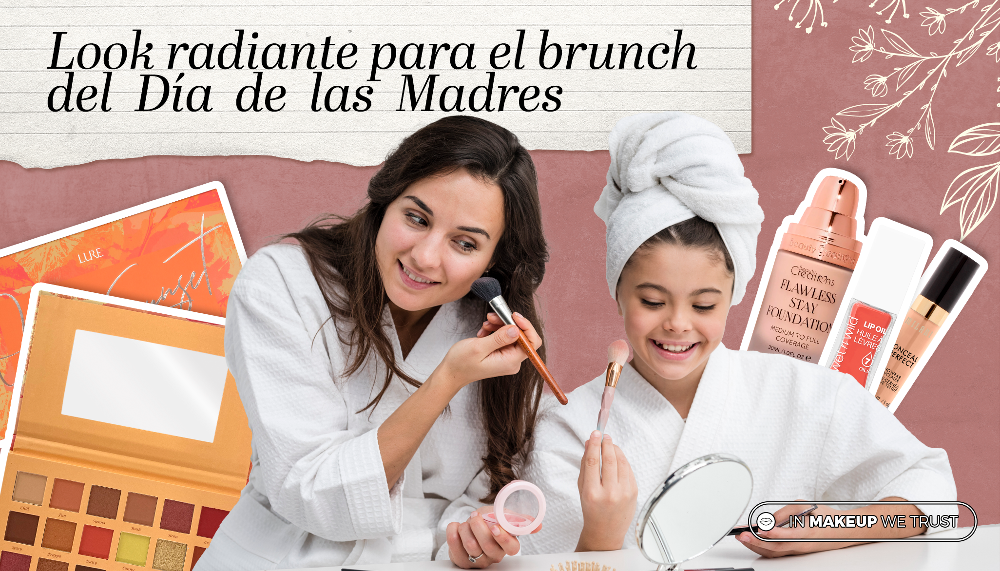Look radiante para el brunch del Día de las Madres