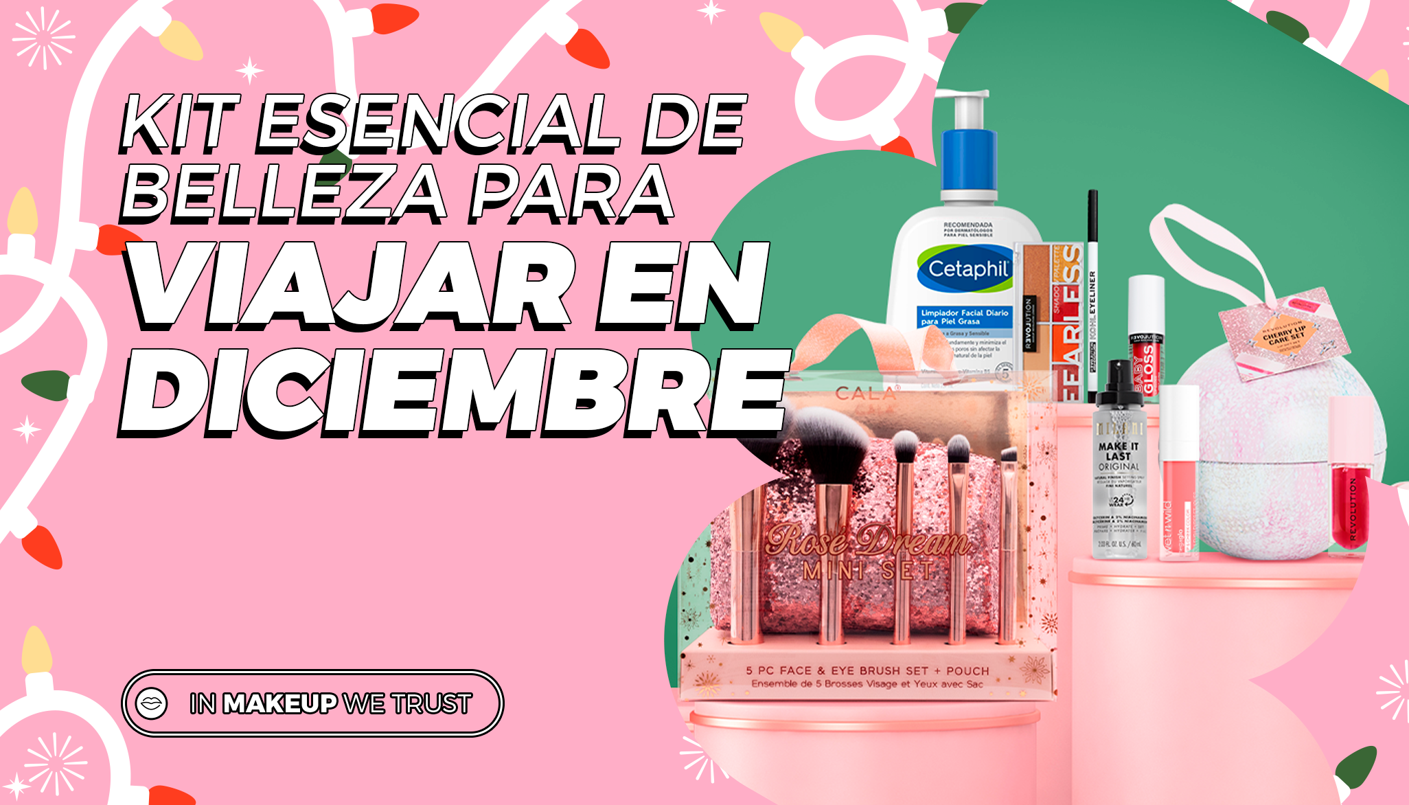 El Kit Esencial de Belleza para Viajar en Diciembre